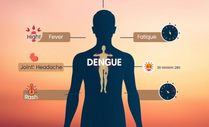 quais os sintomas da dengue