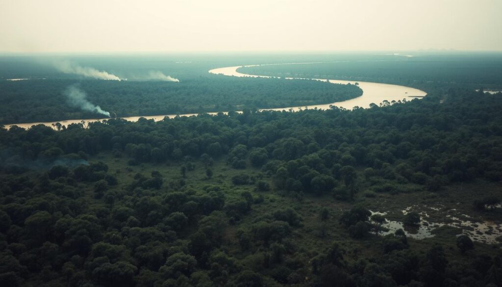 Impactos ambientais no Pantanal