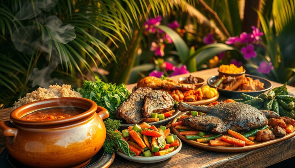 comida tradicional africana