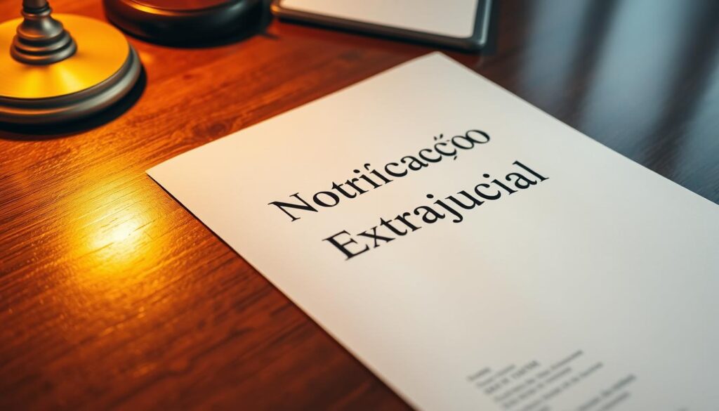 notificação extrajudicial