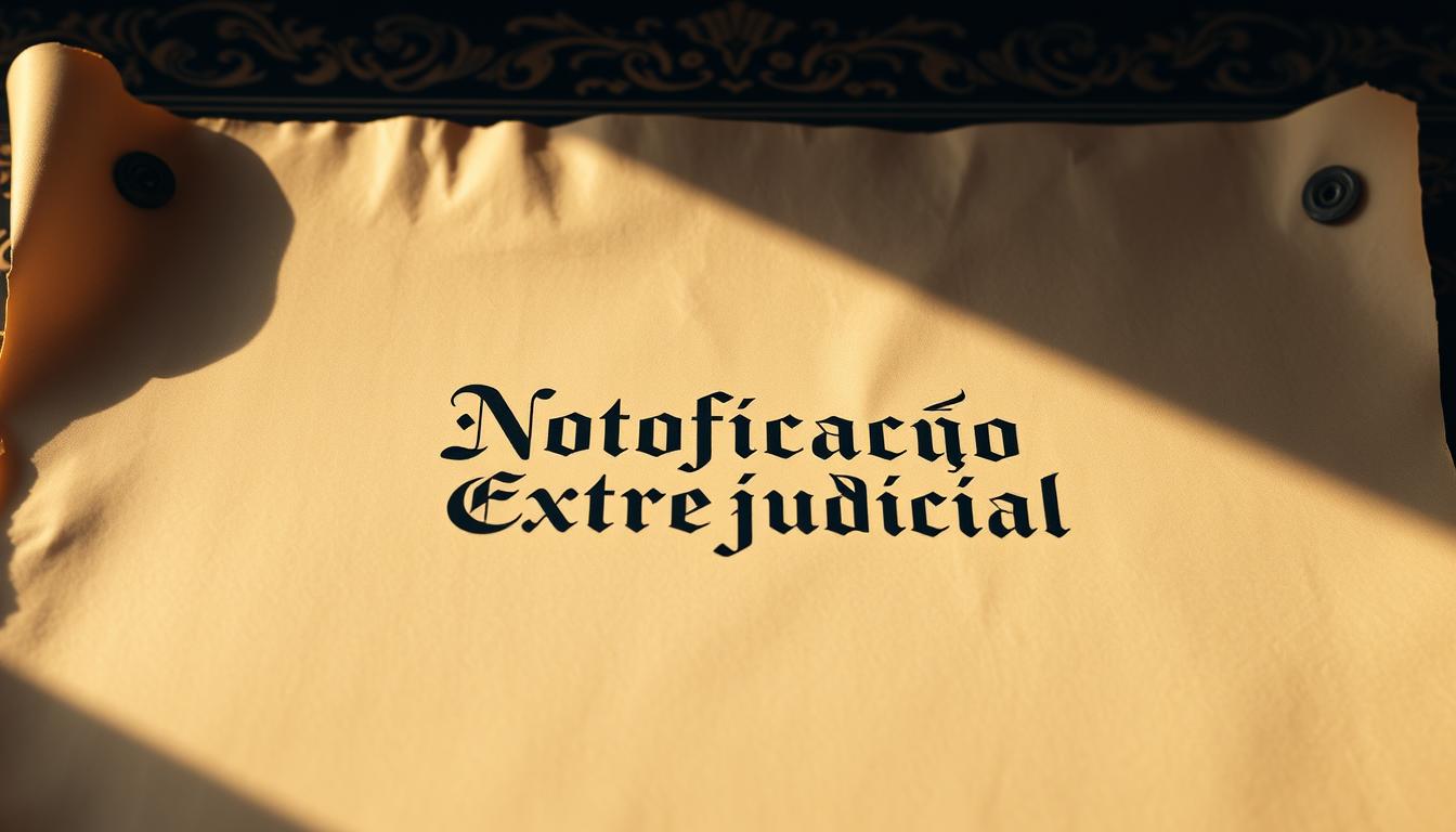 notificação extrajudicial