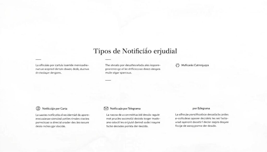 tipos notificação extrajudicial