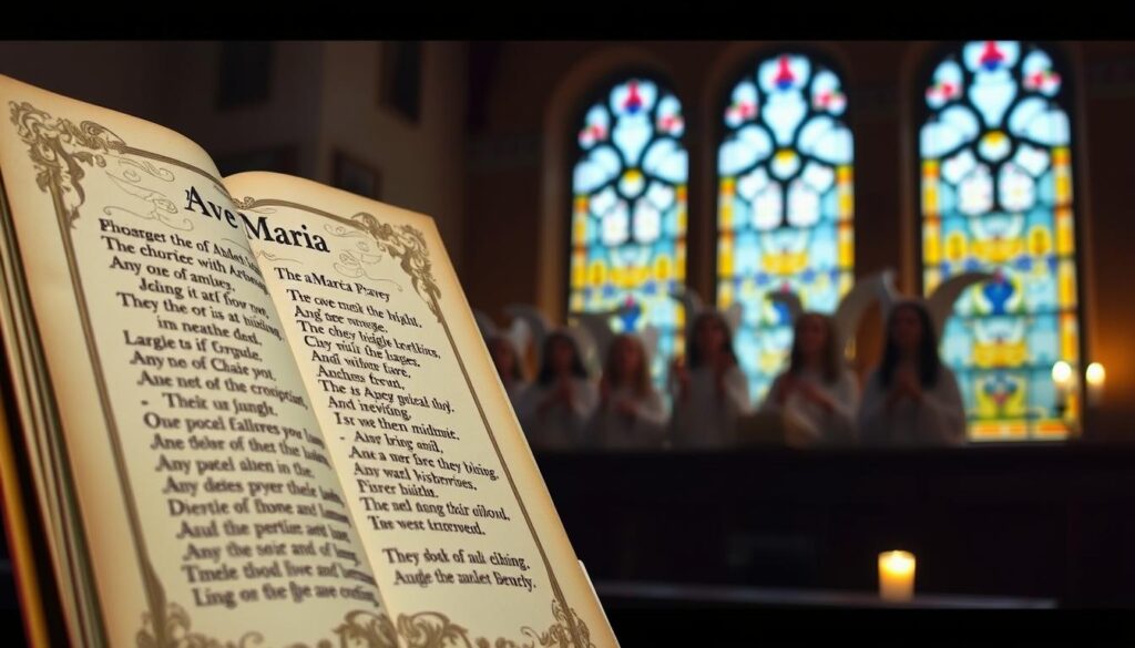 versões da ave maria