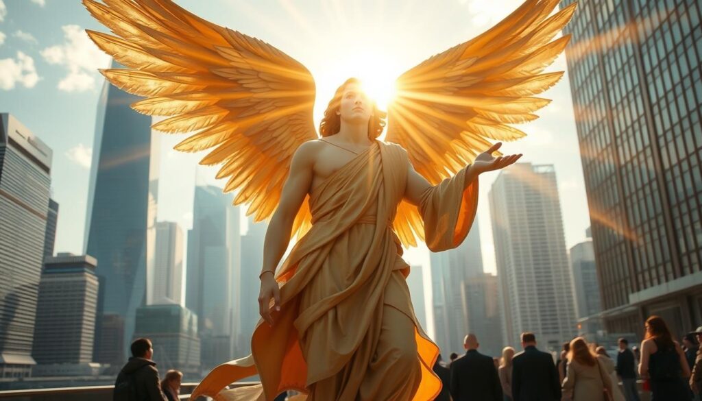 anjo gabriel modernidade