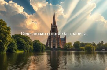 deus amou o mundo de tal maneira