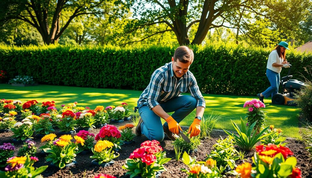 serviços de jardinagem