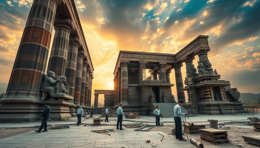 reconstruir templo