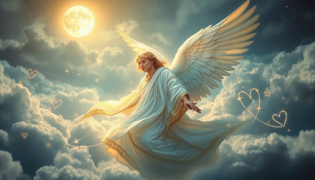 Anjo Gabriel em sonhos