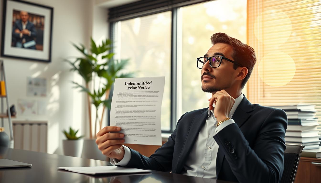 aviso previo indenizado