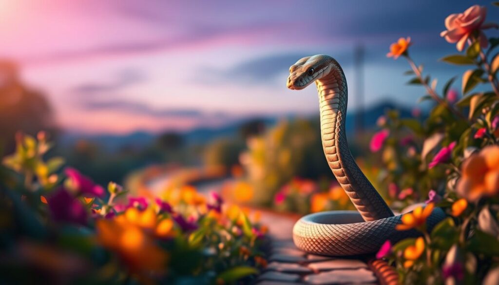 cobra em sonho